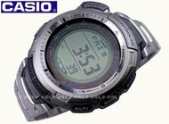 【時間光廊】CASIO 鈦金屬 超薄登山錶 溫度/高度/氣壓/羅盤 台灣卡西歐公司貨 PRG-110T