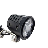 Lithium Battery Electric Car Lights Car Headlights with Horn 2 in 1 Four-Bead Lithium Battery Headli