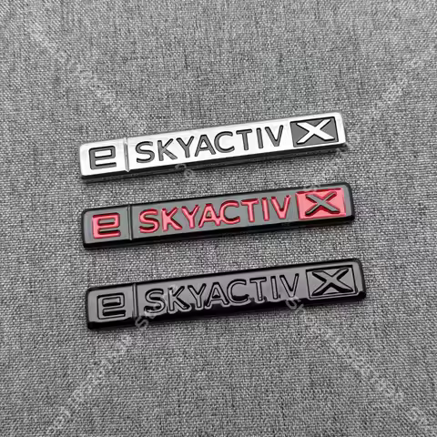 3D ABS Car Trunk Sticker e SKYACTIVG x For MAZDA3 MAZDA6 MAZDA CX-30 CX-5 CX-4 CX-8 CX-3 AXELA ATENZ