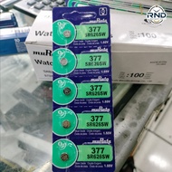 SR626 377 Watch Battery Murata SR626SW Battery 1 Sheet 5Pcs