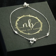 Vòng tay nữ bạc S925 Nước mắt - Lắc tay nữ bằng bạc S925