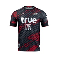 ARI TRUE BANGKOK UNITED HOME PLAYER JERSEY-BLACK/RED/SILVER Arr Banker RED