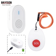 Daytech Pager Wireless Caregiver Pager Nurse Calling Alert Patient for Home/Personal Attention Pager