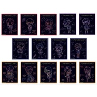 Paradox Live - Allen, Hajun, Anne, Nayuta, Kanata, Iori, Hokusai Neon Sign Art Character Frame Card