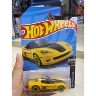Basic Hotwheels toy model car 1:64 - Corvette C6
