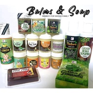 BABY BALMS (GARLIC BALM / LEMON SOAP / FEVER BALM)