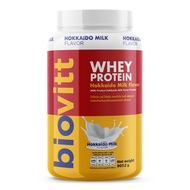 biovitt Whey Protein Hokkaido Milk เวย์โปรตีน สูตร Blend อร่อย ทานง่าย มีโปรตีน 3 ชนิด ในกระปุกเดียว