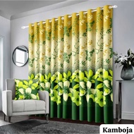 12-Hole Smokering Curtains Door and Window Curtain/s Sultan NEWS Curtain/s