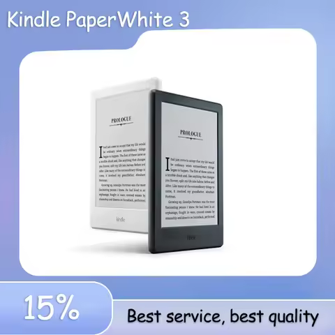 6" Ink Screen Used Kindle PaperWhite 3 300PPI E-Book Reader with Backlight E-reader 4GB KPW3 Ereader