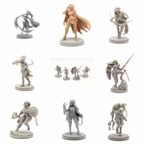 Resin Model Kit Dead Kingdom Echoes of Death （9 styles）