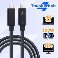 2M Thunderbolt 4 cable 40Gbps Active Thunderbolt 4 Cable 6.6 ft with 100W Charging and 8K Video 4K Thunderbolt 3 cable 2