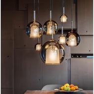 Nordic Glass Pendant Light Pendant lamp- Showroom Design Glass Chandelier for Restaurant, Loft & Atr