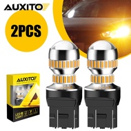 AUXITO 2Pcs 7443 LED Bulb Canbus 1156 BA15S P21W 7440 W21W 1157 BAY15D P21/5W 3157 Turn Signal Light