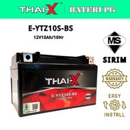 THAI-X YTZ10S Motorcycle Battery MT-07 MT-09 NINJA650 NSS250 CBR500 CB650R YAMAHA KAWASAKI HONDA
