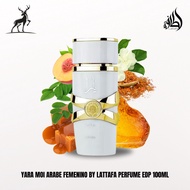 Yara Moi Arabe Femenino Blanco Perfume Lattafa Perfume Edp 100ml For Women.$ (gift package)