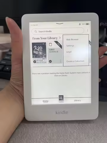 Kindle 10th Generation 4GB White eReader eBook Tablet WiFi 2019 Model