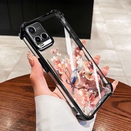 VRQR Cover for Vivo Y21 2021 Y21A Y21E Y21T Y21S Y33S Y33T Magpie Shockproof Transparent Phone Case