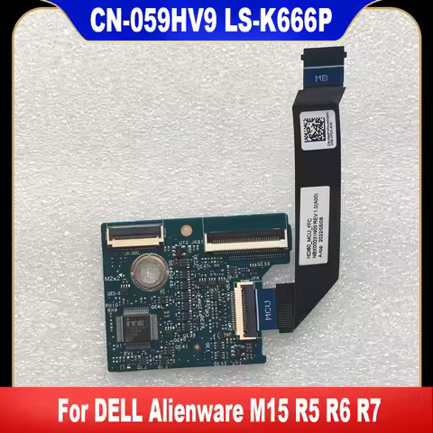 LS-K666P New Original For Dell Alienware M15 R5 R6 R7 Keyboard Connect Board CN-0M1VNF M1VNF CN-0Y33
