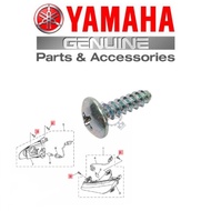 Yamaha Y15zr / Ysuku / Exciter150 / Sniper150 / Mxking150 Side Light Silver Tapping Screw ( 97707-40014 ) 100% Original