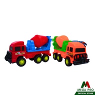 - 6 Wheel Cement Mixer Truck Children Toy Car
