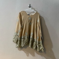 [PRELOVED] Original Shawlpublika Malaysian Modern Baju Kurung Like Sarah The Label STL Ivory Studio 