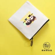 博肖博物馆博君一肖周边王一博肖战粉丝应援帆布零钱包硬币包Bo Xiao Museum Bo Jun Yi Xiao Around Wang Yi Bo Xiao zhangzekai888.my202