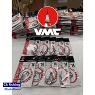 VMC Chinu Carbon Hook Size #13 & #14 ( High Quality ) Fishing Hook / Bottom / Mata Kail Pancing / RA