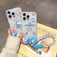 Doraemon/Cartoon Glitter Expression Doraemon Suitable for iPhone16promax Phone Case/ckue