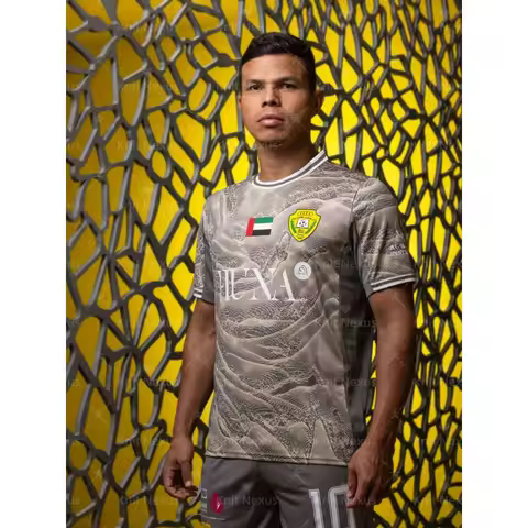 25-26 UAE Pro League Al Wasl FC Home football jersey Autumn Sports Dry Quickly Men's T-Shirt Childre