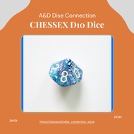 1pc. CHESSEX D10 DICE (sold per piece) 10 sided Dice