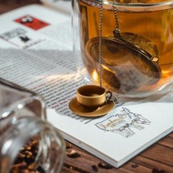 01LIV 不銹鋼濾茶器 CHICHI 濾茶球 茶杯吊饰 原創設計 泡茶器