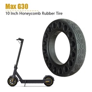 10 Inch Rubber Solid Tires for Ninebot Max G30 Electric Scooter Honeycomb Shock Absorber Damping Tyr