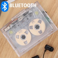 เครื่องเล่นเทปโปร่งใส Bluetooth5.0เทปเสียงเครื่องเล่น HIFI ความคิดถึงแทร็คคู่สามารถพลิกเทปได้โดยอัตโนมัติ