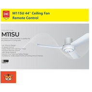 KDK M11SU 44" Ceiling Fan with Remote Control