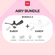 KDK Airy Bundle A (E48GP + E48GP)