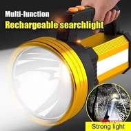 500000LM flashlight 1000000 lumens torchlight powerful Spotlights XHP70 1500M Searchlight long range