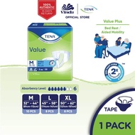 [East Malaysia Only] TENA Value Adult Diaper M10s/L8s/XL8s