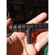 Cod Promo Ya Kak Tee Hose Connector 20Mm To 16Mm (Barb Connector Tee 20Mm X 16Mm X 20Mm) 20-16-20 Te