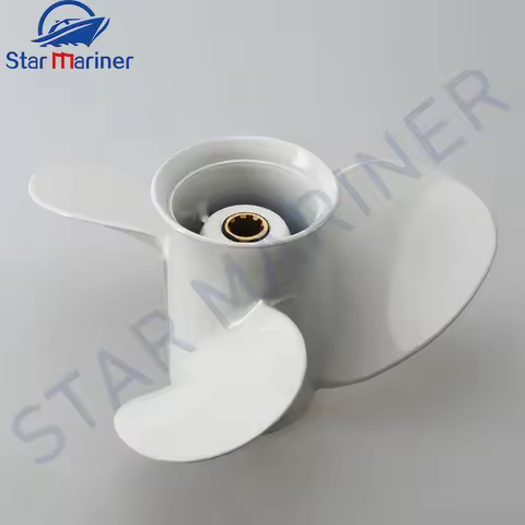Marine Propeller 9 1/4X10-J for Yamaha Outboard Engine 9.9HP 15HP 63V-45952-00-EL 3-Blade Marine Eng