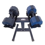 New Electrophoresis 40.5kg 90lb Black Adjustable Weights Dumbbell Set 40kg Dumbbells Rack