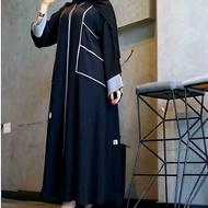 Ramadhan Sale Abaya Gamis Arab Hitam Turkey Dress Wanita Muslim Jubah