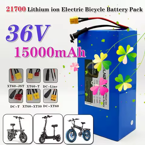 21700 36V 10S3P Electric Scooter 15000mAh 42v Lithium Battery battery pack 15Ah Electric Bicycle Ele
