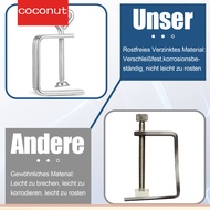 2pack/lot Stainless Steel C Clamp Rustproof Non-sliding Wide Application Tight Fixation Tiger Clamp 