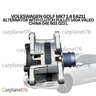 VOLKSWAGEN GOLF MK7 1.4 EA211 ALTERNATOR WITH CLUTCH PULLEY 140A VALEO CHINA 04E 903 023 L