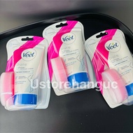 Veet Hair Removal Cream for sensitive skin, instantly smooth - Veet Pure In Shower Hair Removal Crea