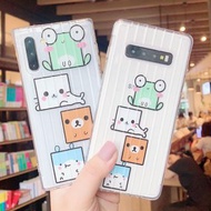 3998可愛卡通層層疊三星SAMSUNG S8+S9+ S10+ NOTE8 NOTE9 NOTE10+電話殼