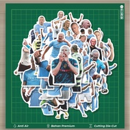 HOT 50 PCS STICKERS Erling Haaland Stickers - Man City Fashion Cars Decal Cool Card Album Custom Vin