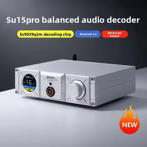BREEZE 2026 latest Weiliang SU15PRO audio dac decoder hifi fever ES9039Q2M bluetooth 5.4 balanced ou