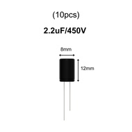 450V - 1uF 2.2uF 4.7uF 10uF 22uF 47uF 68uF 100uF - Aluminium Electrolytic Capacitor 电容