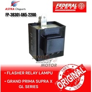 FLASHER 12V RELAY LAMP GRAND PRIMA SUPRA X GL SERIES ORIGINAL FEDERAL FP-38301-GN5-2200